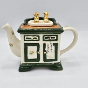 Tony Carter Mini Teapot Wash Basin Made In England Vintage Collectible‎